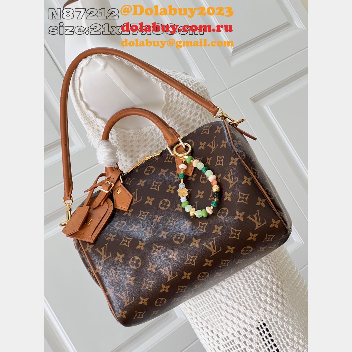 Louis Vuitton N87212/M11945 Speedy Soft 30 Crafty/Boho Knockoff Bags