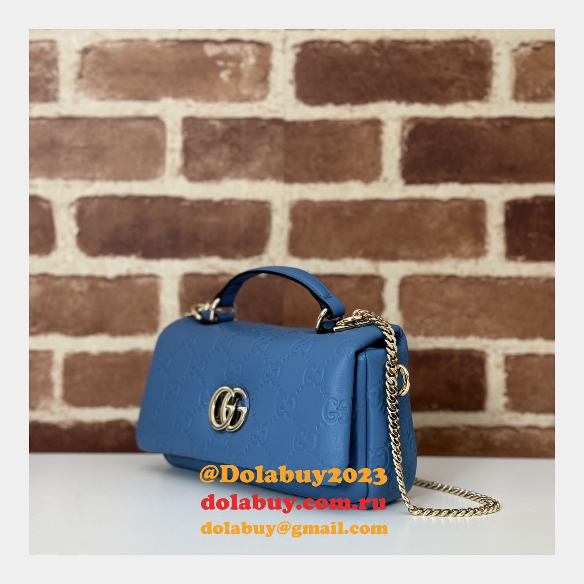 Gucci Duplicate GG Milano 806017 Top Handle High Bag