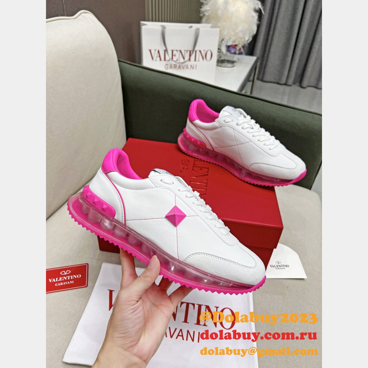 Cheap Valentino Inspired Air Cushion Replica Shoes