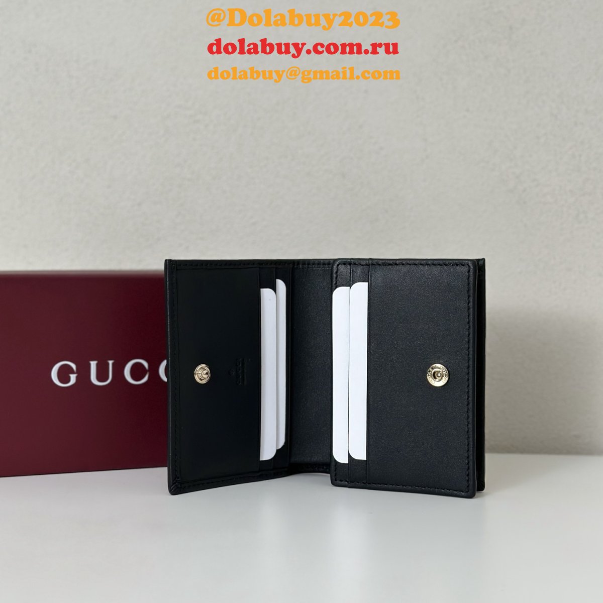 Gucci Inspired GG Emblem Compact Wallet 820692/621887 Bag