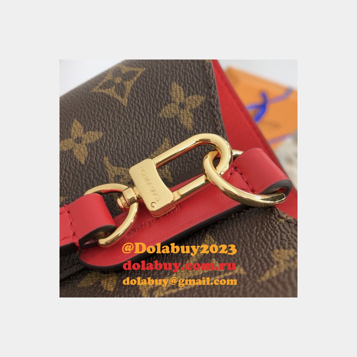 Louis Vuitton High Quality Monogram Canvas Leather Handbag Neonoe M44021