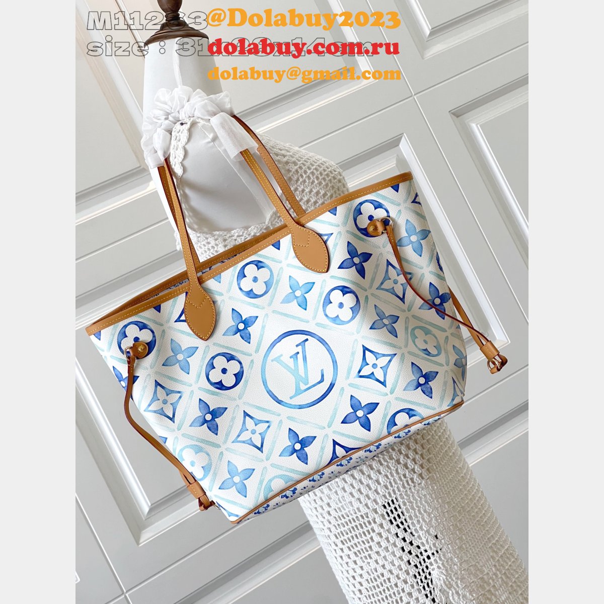 Neverfull Duplicate M25317/M11263 Louis Vuitton Totes Dolabuy Replica Bag