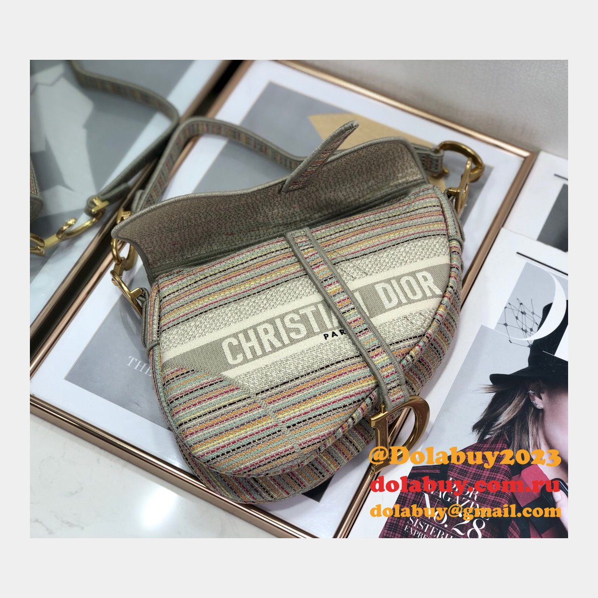 Luxury Best Replica Christian Dior Saddle Handbags for sale