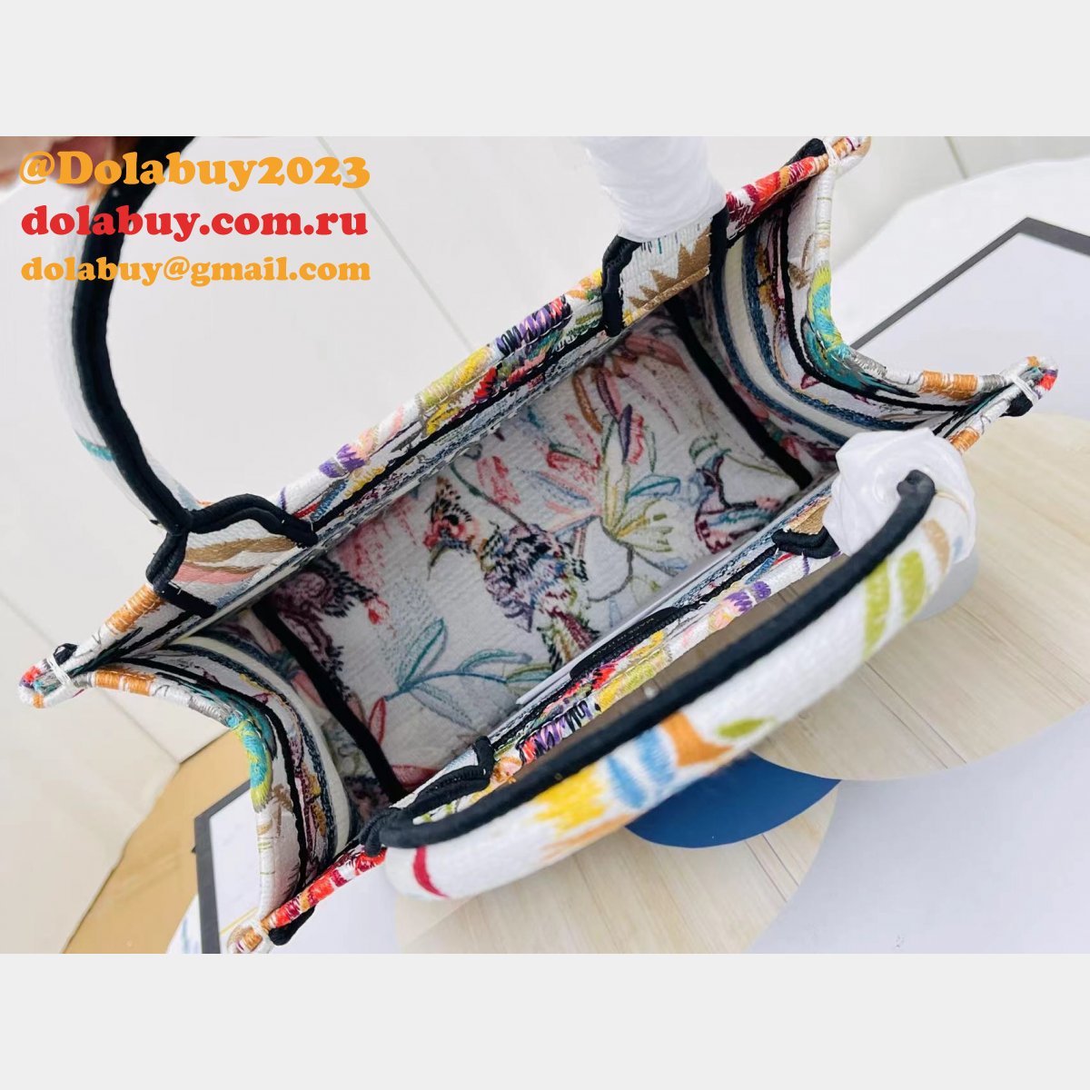 Designer CHRISTIAN DIOR CD BOOK TOTE 26.5/36/41.5CM BAGS