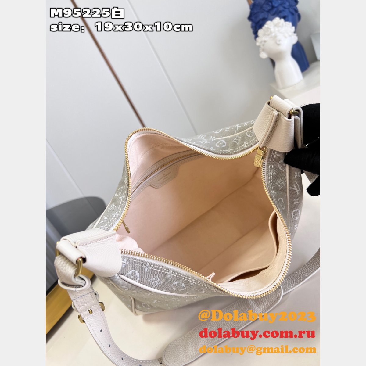 Louis Vuitton Replica Monogram M95225 Boulogne Shoulder Bag