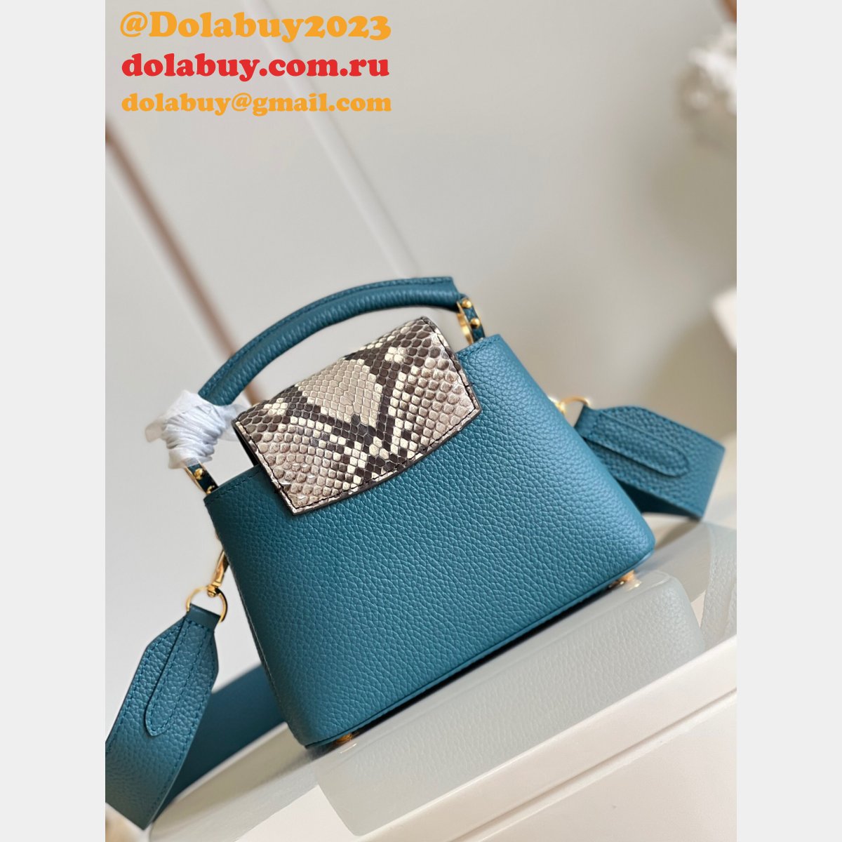 Buy 1:1 Quality Replica Louis Vuitton Capucines M81408 Bags at Dolabuy