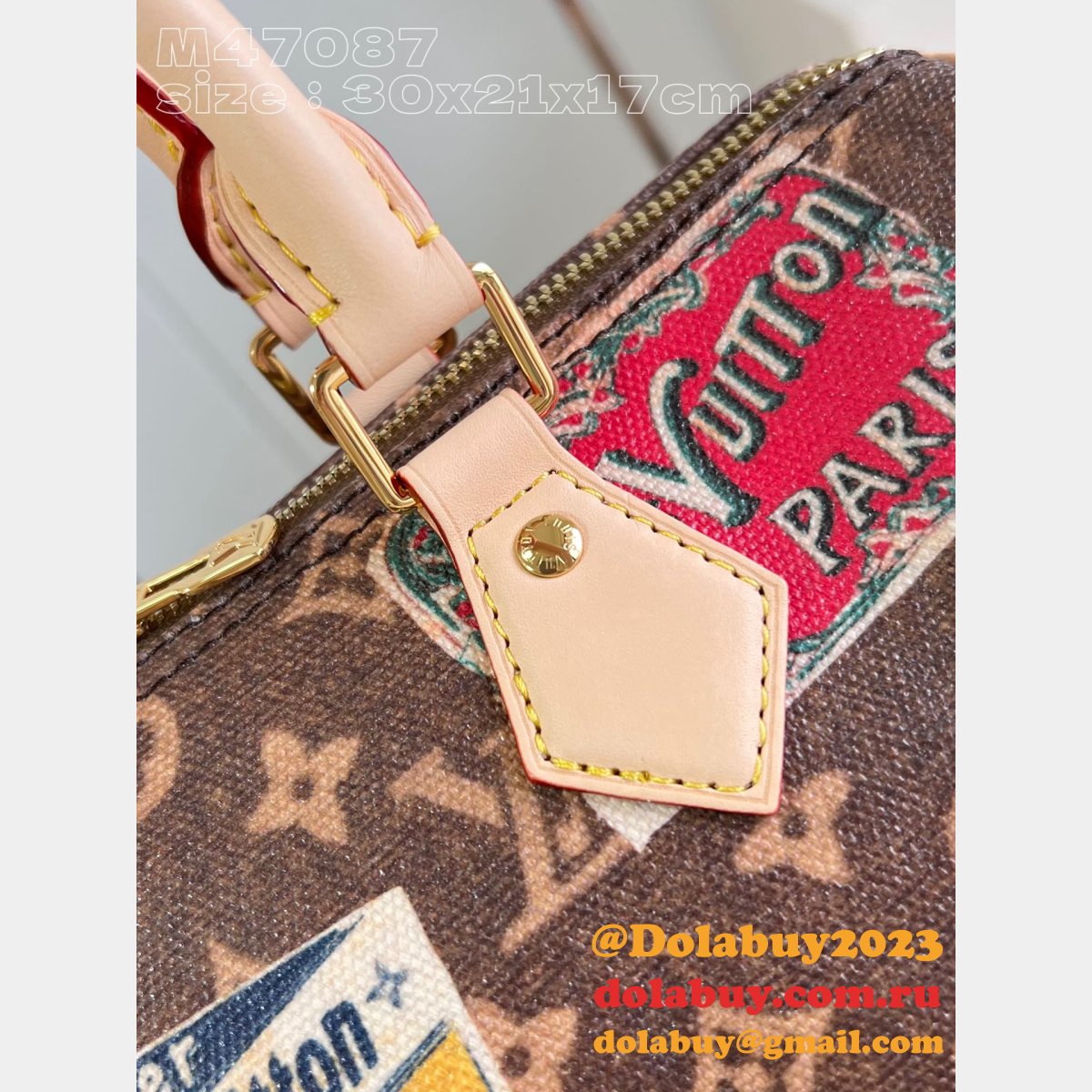 Best Louis Vuitton Replica M47087 Speedy Bandoulière 30 Luxury Bag