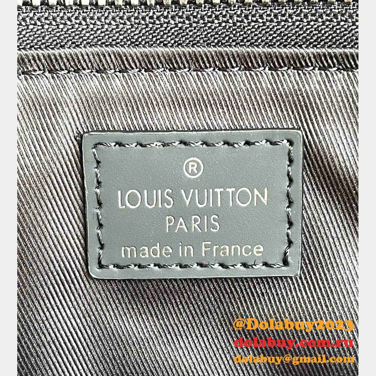 Louis Vuitton Replica N40000 Wholesale Anton Tote Damier Graphite Canvas Bags