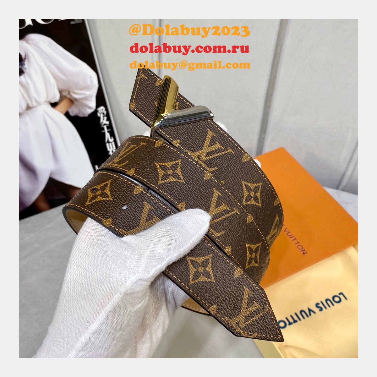 Louis Vuitton 35mm Belts Sale Cheap