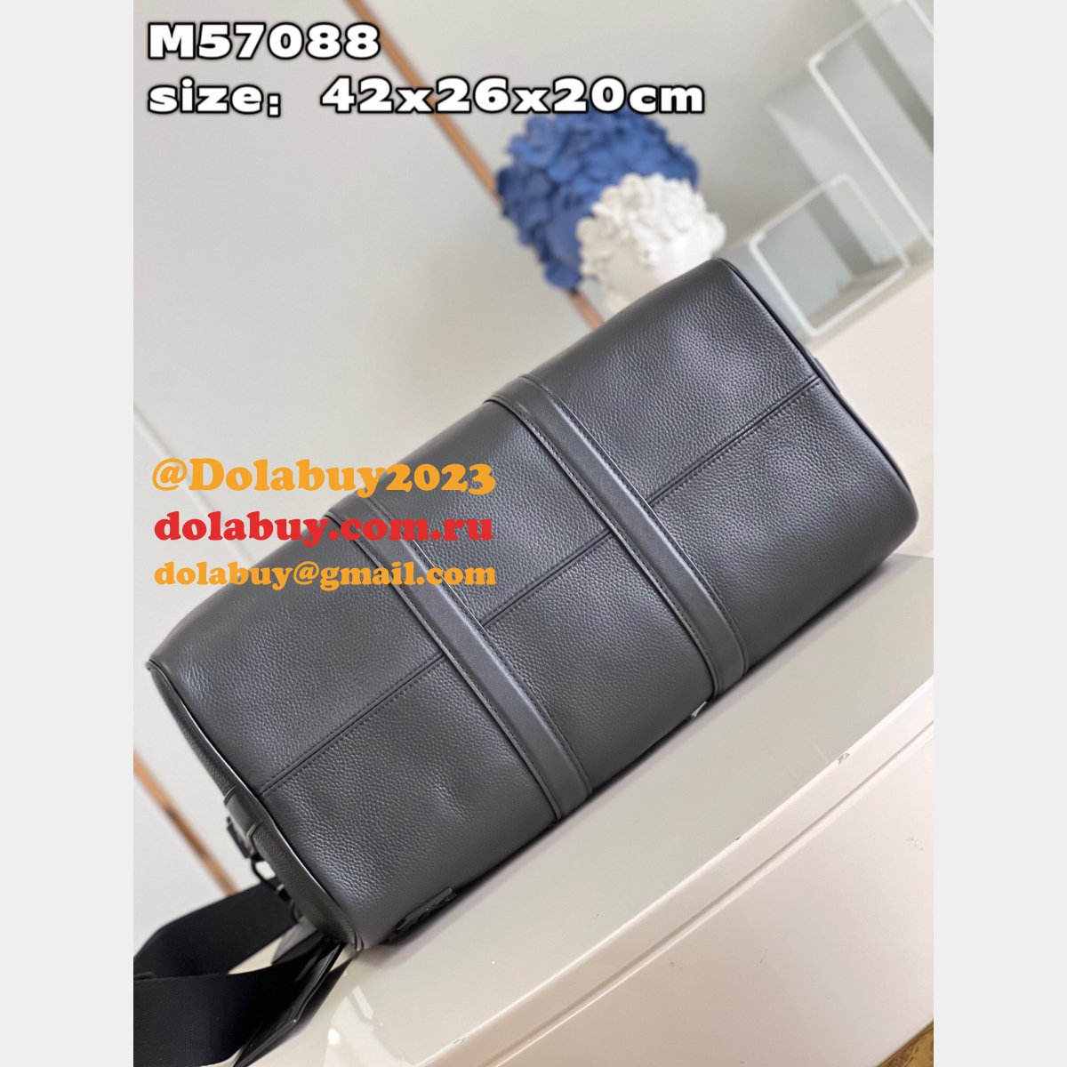 Keepall Replica Louis Vuitton M21420/M57088 Bandouliere 42/50 Travel Bag