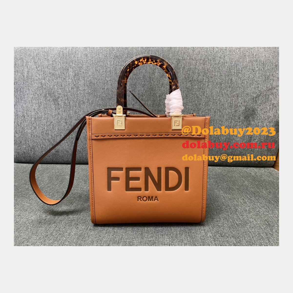 Replica Top Quality FENDI TOTE Sunshine mini handbag