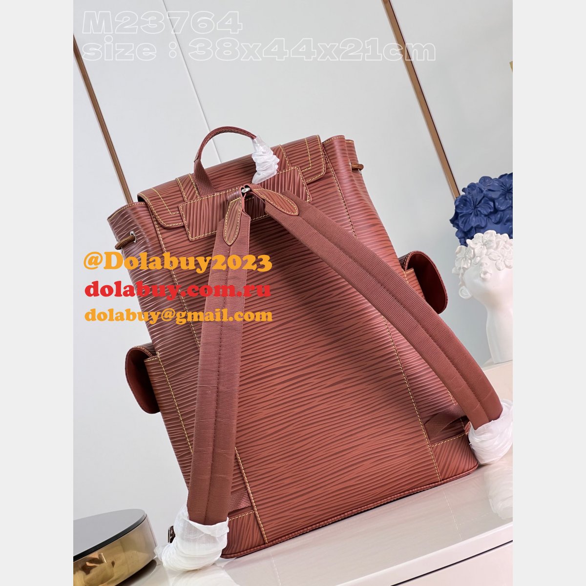 Christopher 1:1 Mirror Louis Vuitton M23764 Backpacks Luxury Bag