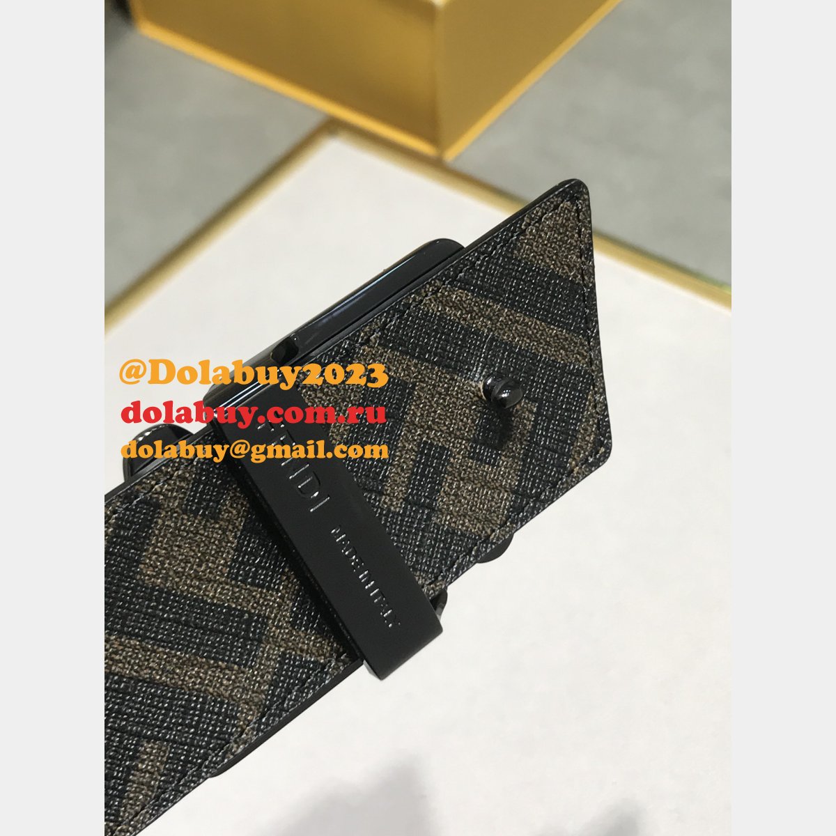 Best Designer FENDI BELT 35MM Top Quality