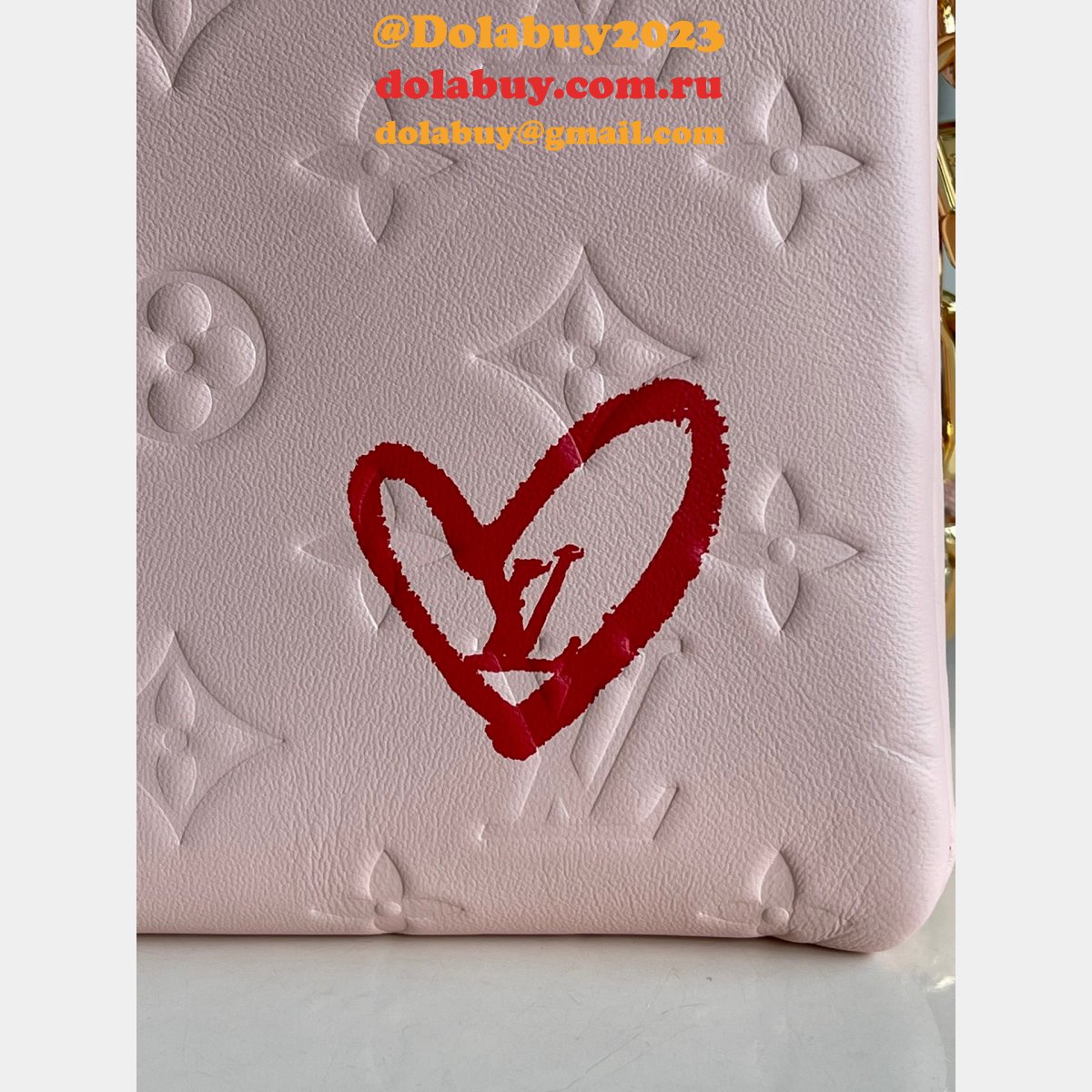 Luxury Louis Vuitton replica M58739 Coussin PM Monogram Lambskin Handbags