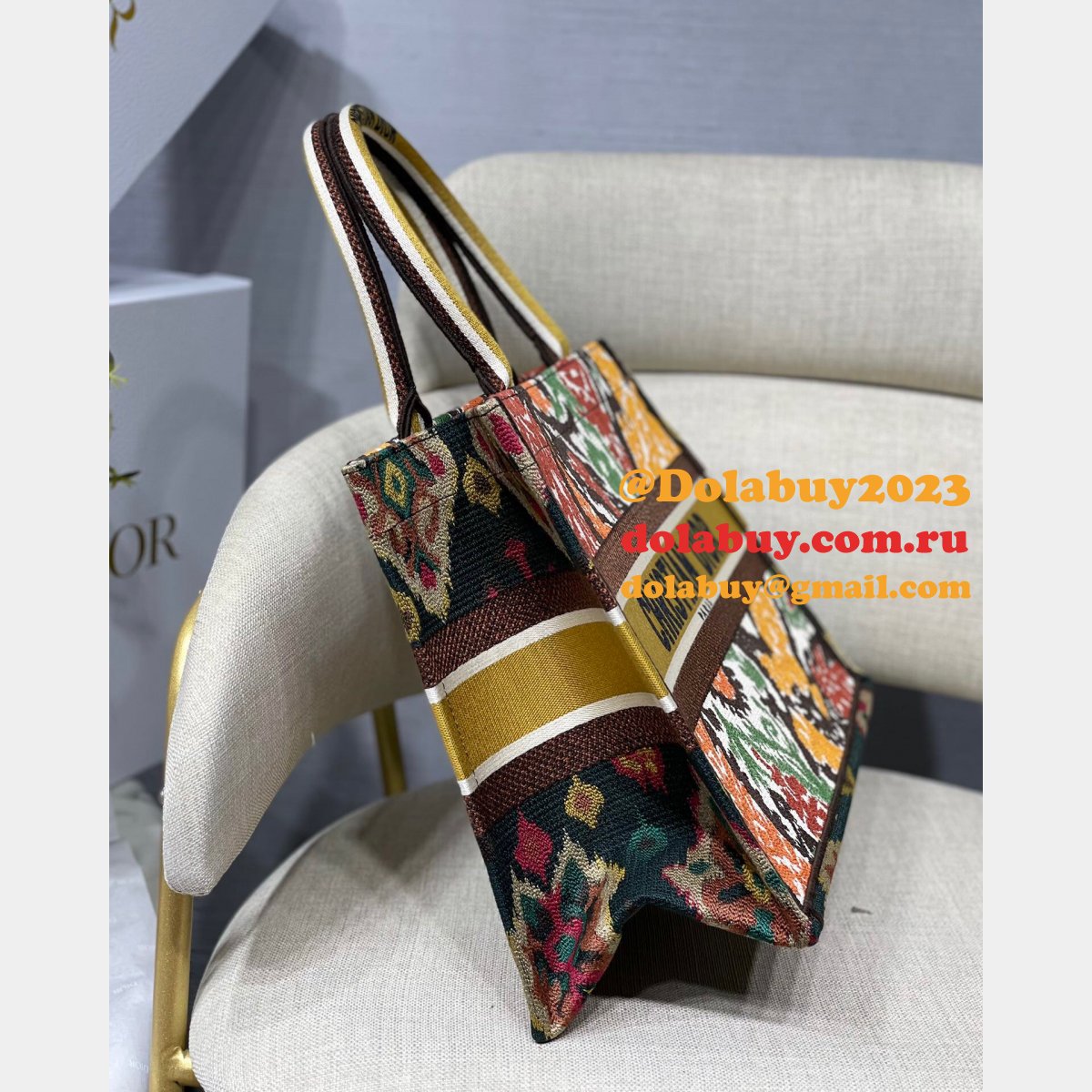 Luxury Replica Top Dio CD Book Tote 36/41.5CM Bag