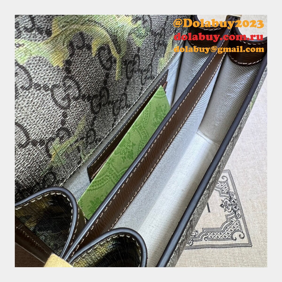 The Highest Quality Fake Gucci 671620 shoulder bag with Interlocking G