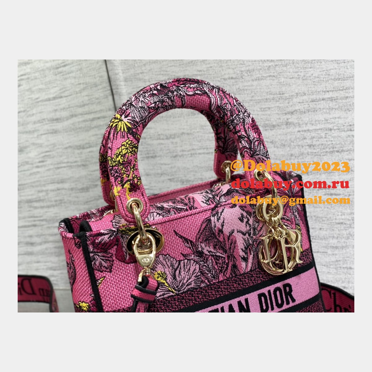 Discount Replica Christian Dior Lady Dior 24cm Bags