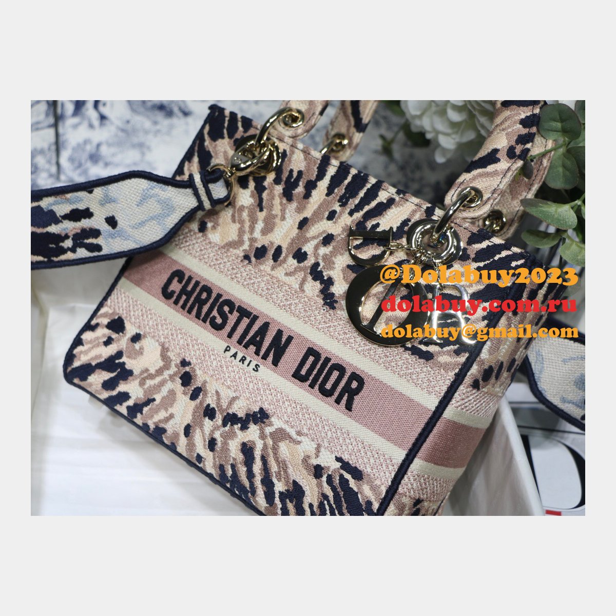 Replica Christian Dior Lady Bag 24cm Cannage