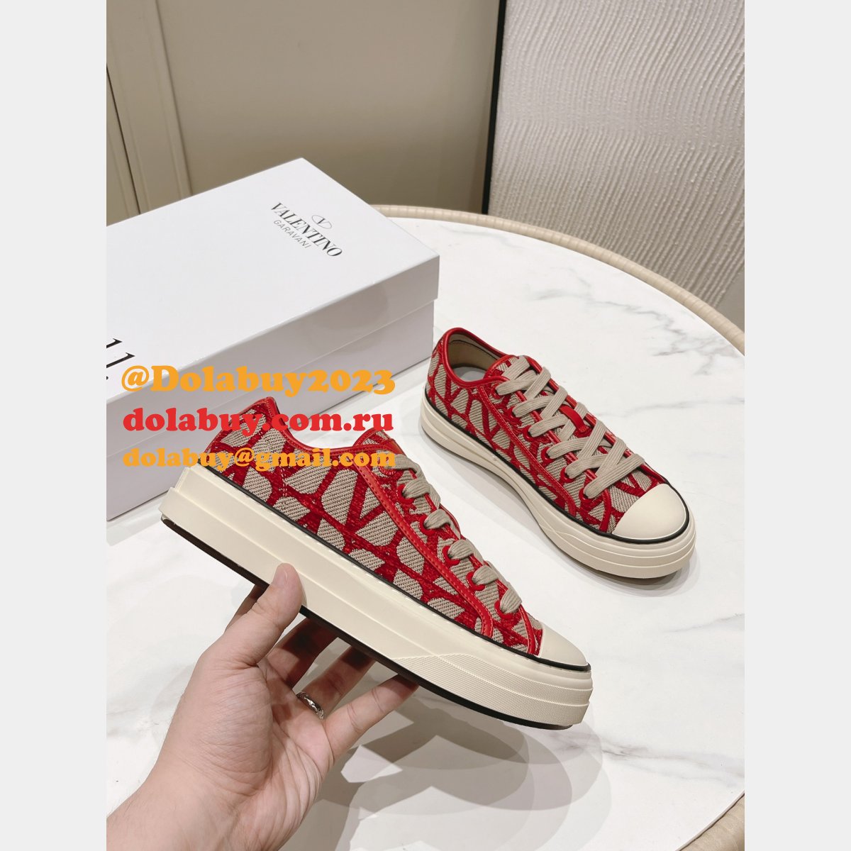 Replica Valentino One Stud Vlogo 3D TPU Casual Sneakers AAA+ Shoes