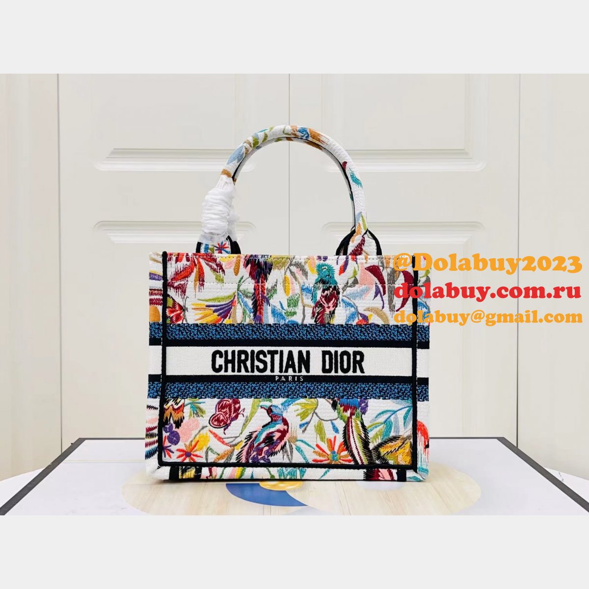Designer CHRISTIAN DIOR CD BOOK TOTE 26.5/36/41.5CM BAGS