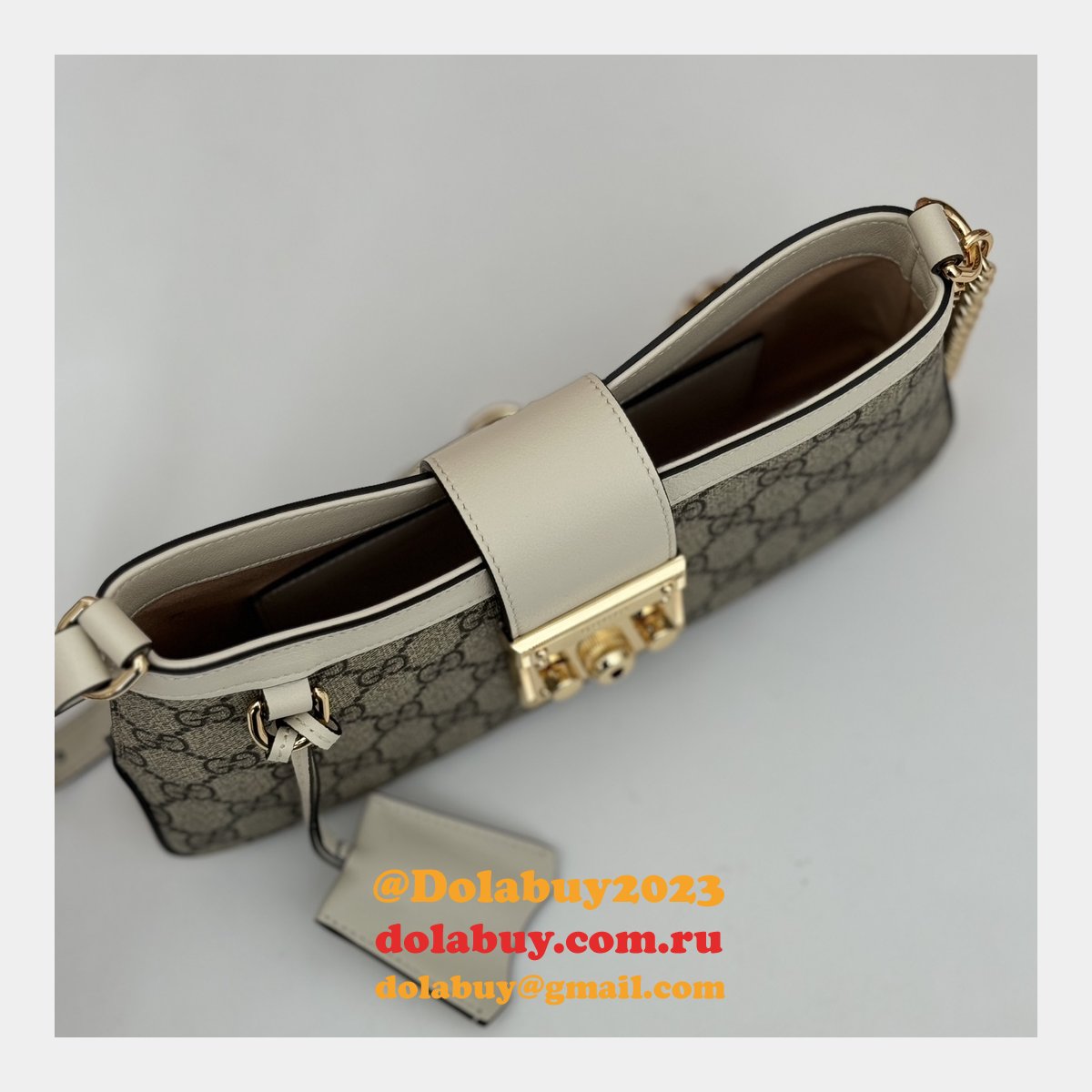 Gucci Best Quality Replicas 811705 Padlock Shoulder Bag