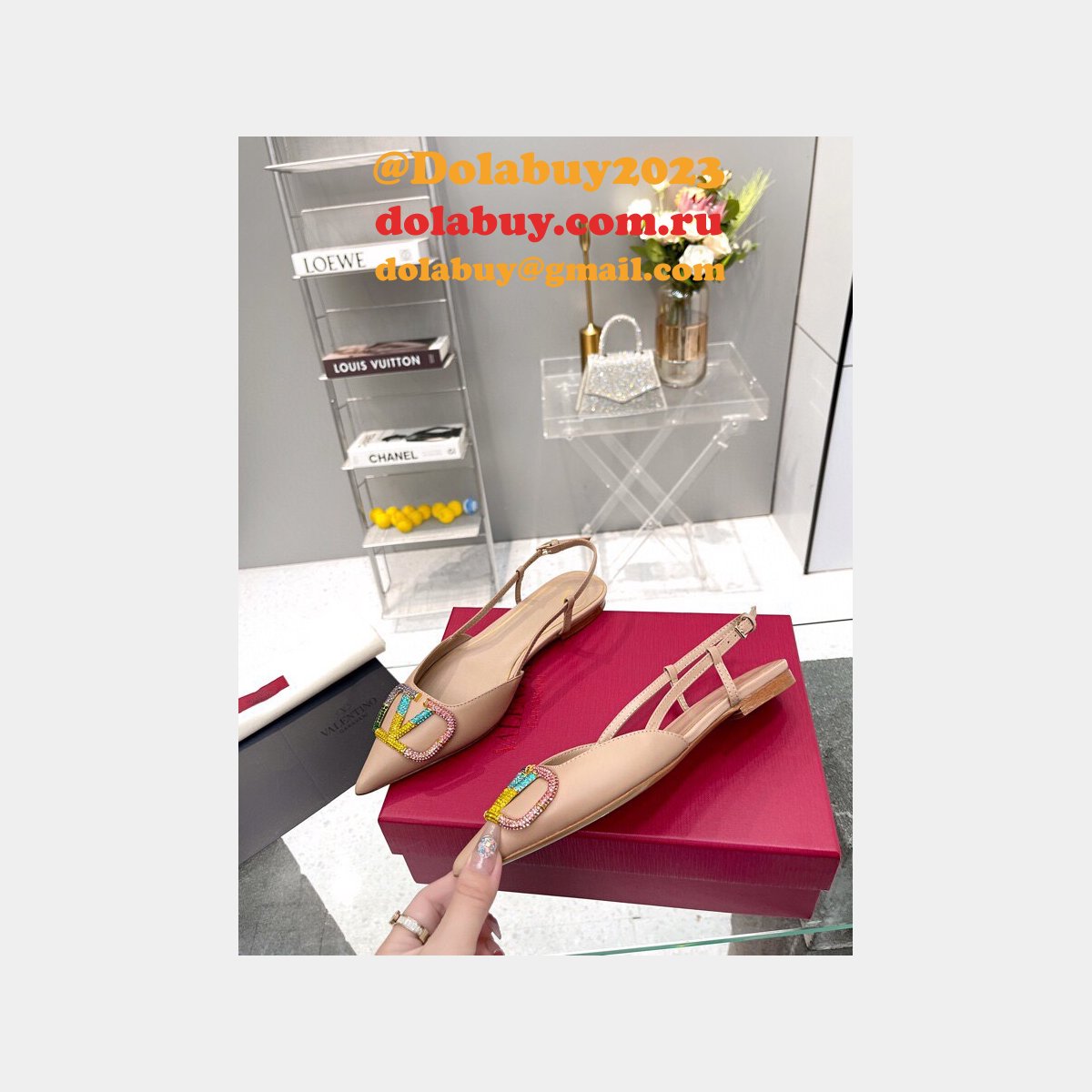 Get 1:1 High-Quality Valentino High heel Replica Shoes at Cheap Price