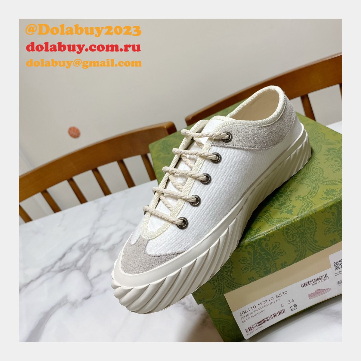 perfect dolabuy 1:1 mirror replica G*u*i gg canvas shoes