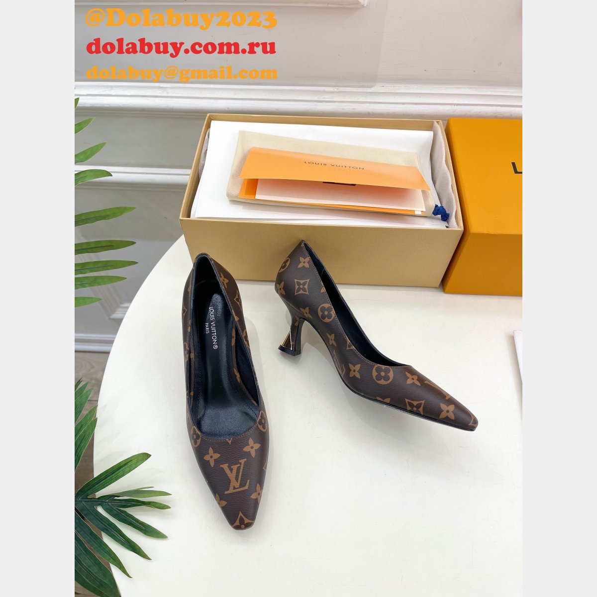 Cherie Heel High quality Louis Vuitton Replica Shoes