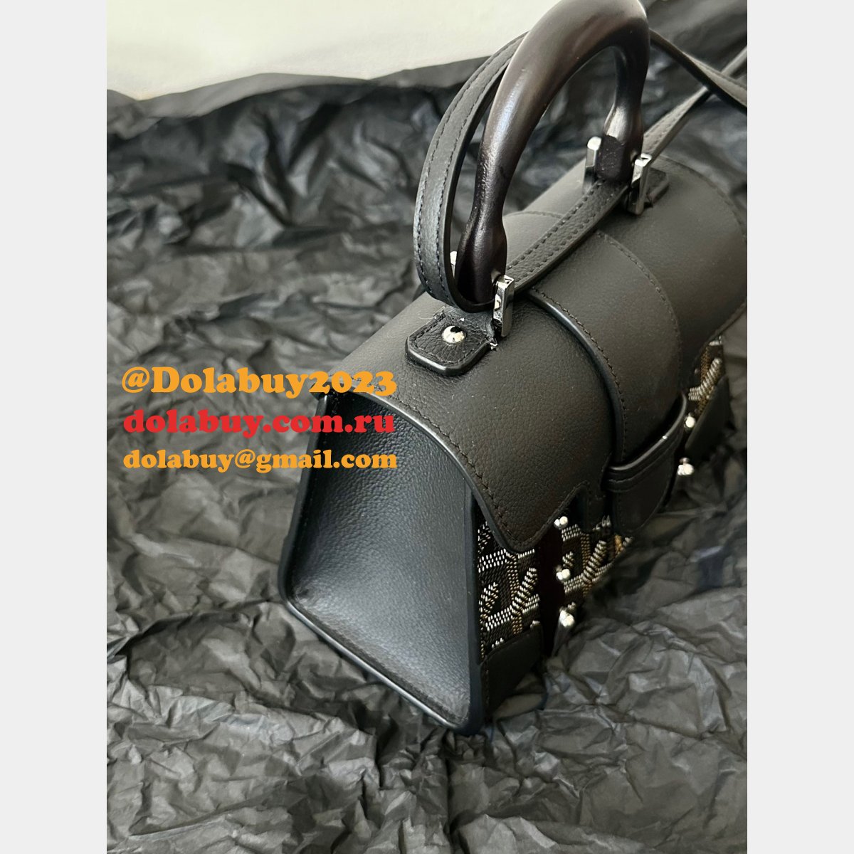 Cheap Goyard Replica Saigon Structure Nano Goyardine Bag