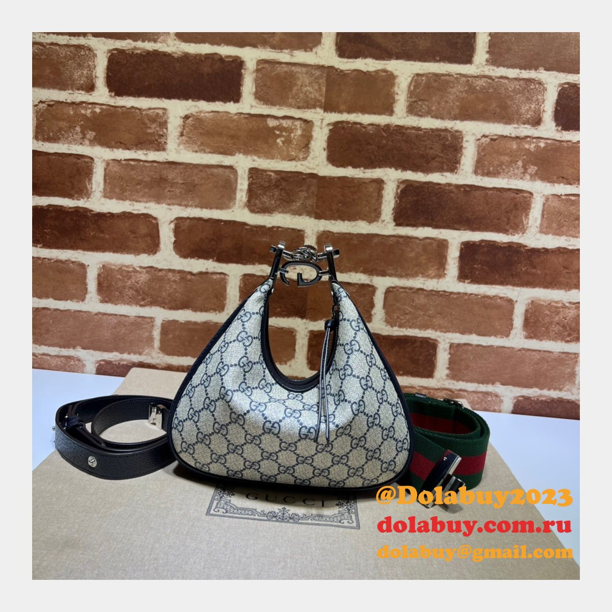 luxury G*u*i wholesale attache 699409 shoulder fake bag