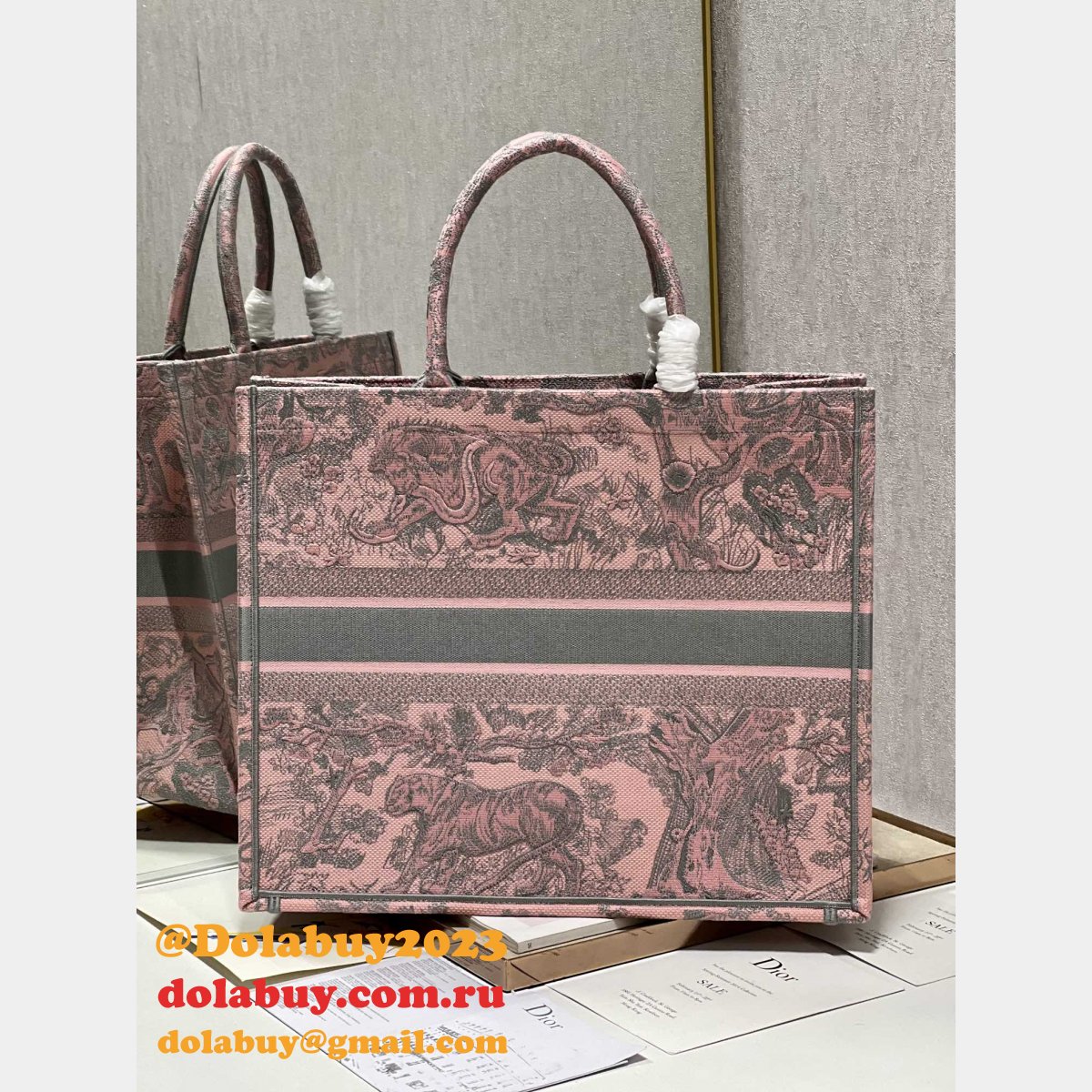 Luxury DIOR BOOK TOTE CHEAP REPLICA BAG Designer