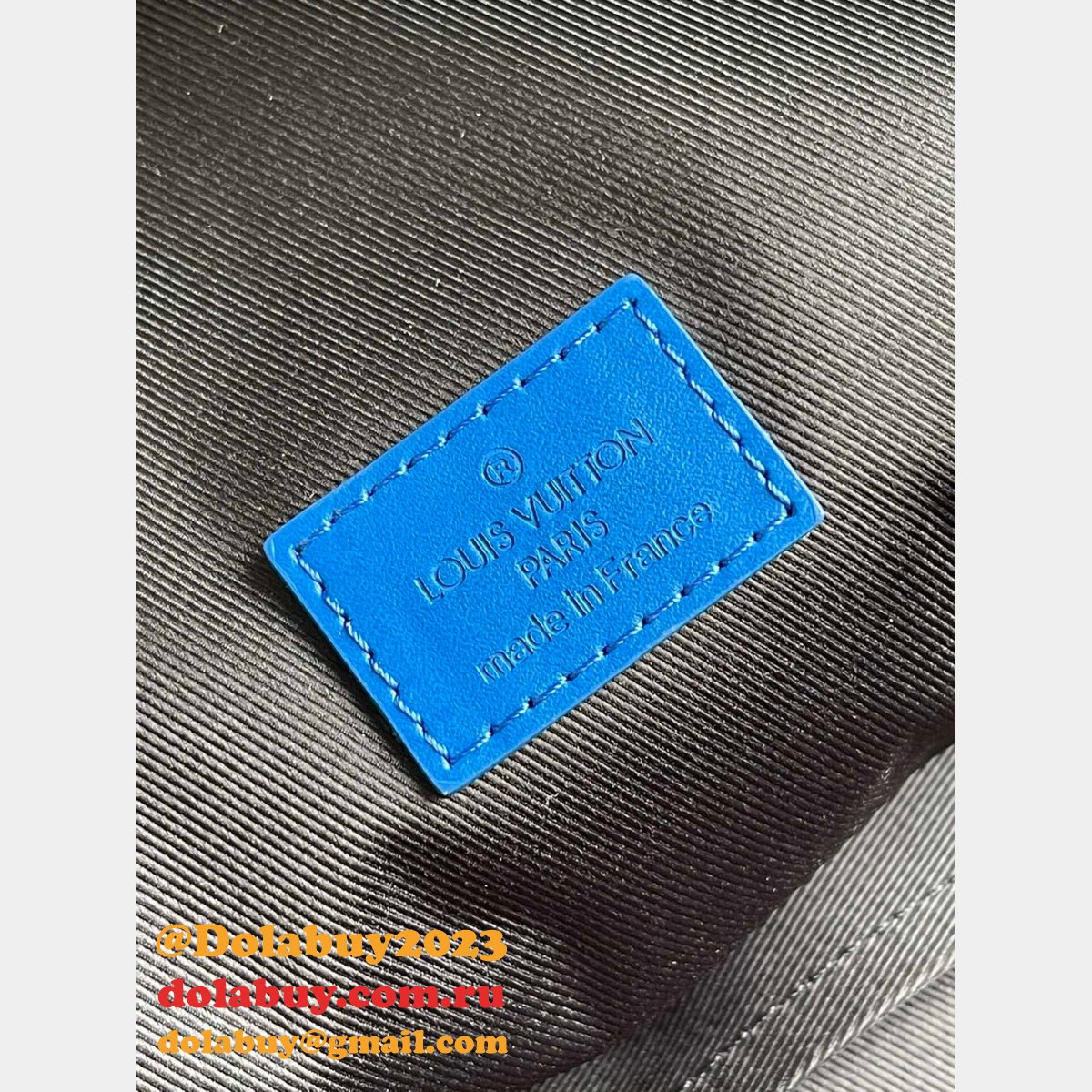 Fashion Louis Vuitton Fake M45335 Dean Backpack Monogram Macassar Canvas