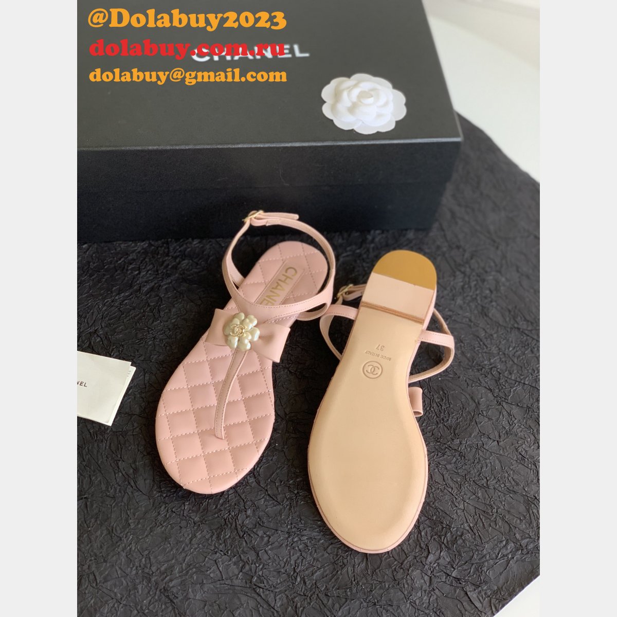 7 Star CC Inspired Fashion flip flops sandals