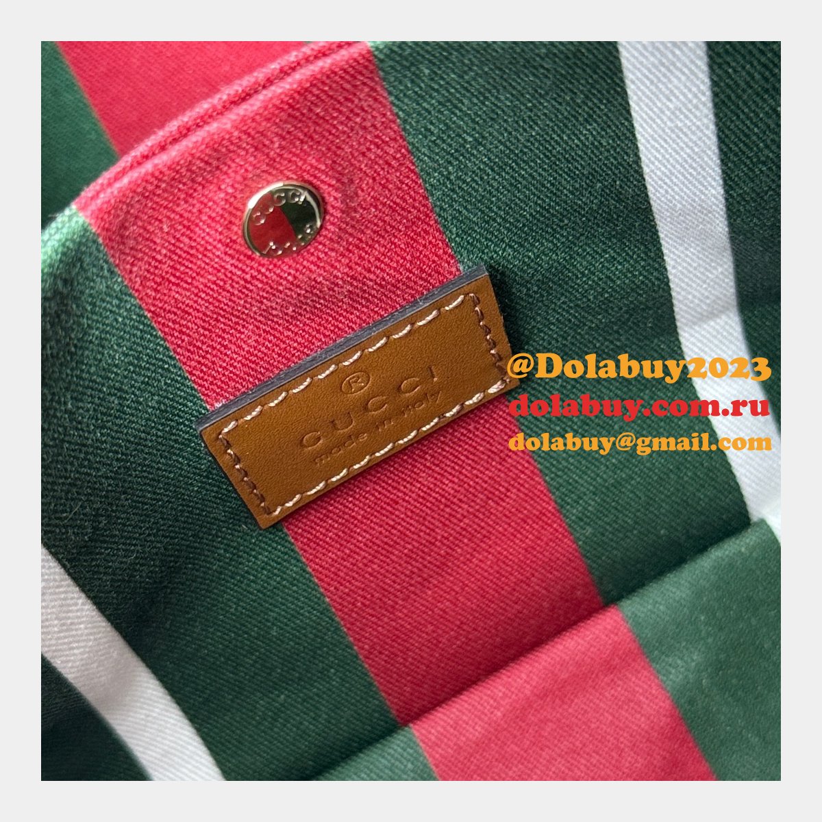 Fortok Copy Gucci Ophidia Bucket 1:1 Mirror 815118 Bag