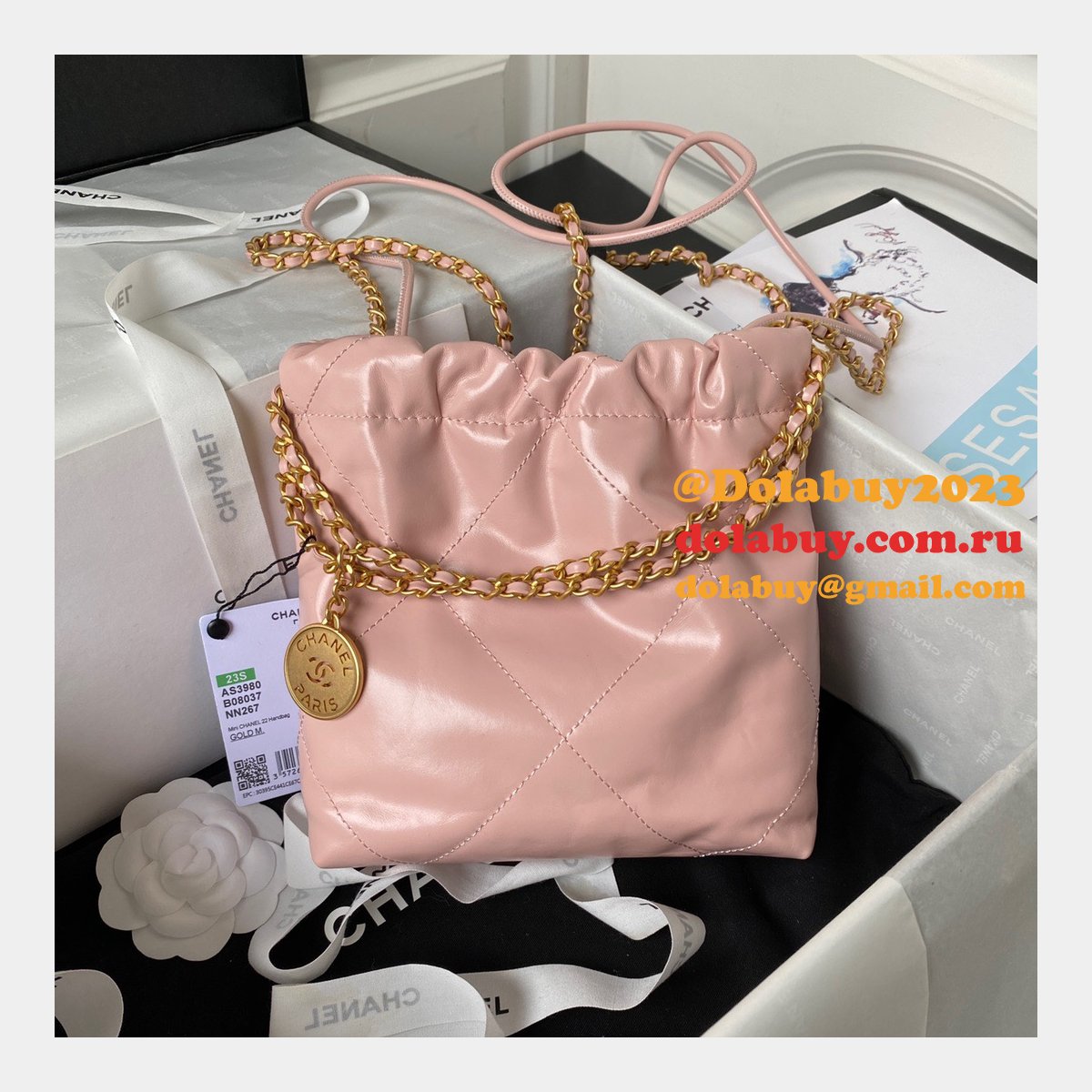 7 Star CC Wholesale AS3980 CALFSKIN CC BAG 20CM