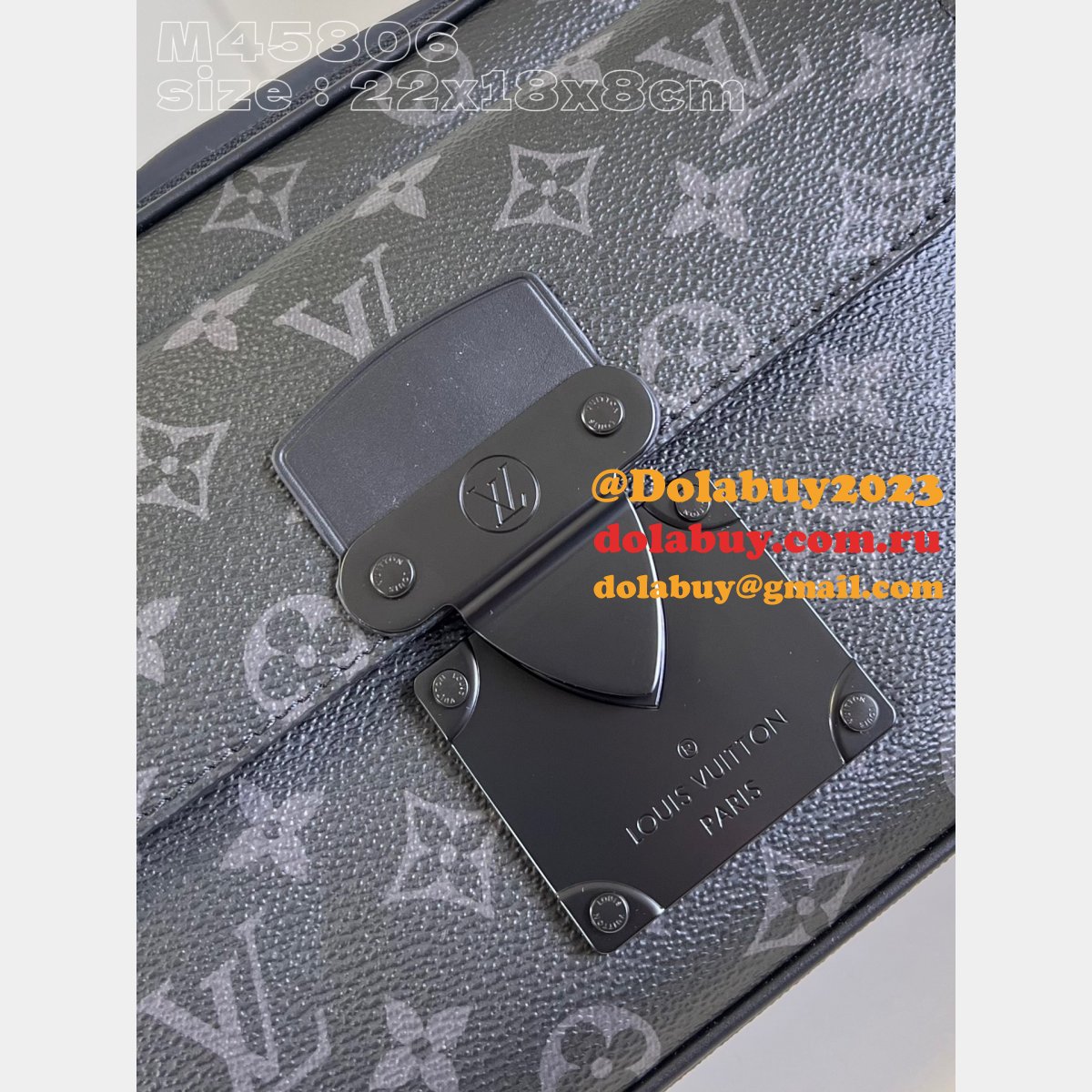 S Lock Messenger M45806 Mens Replicas Louis Vuitton Bag