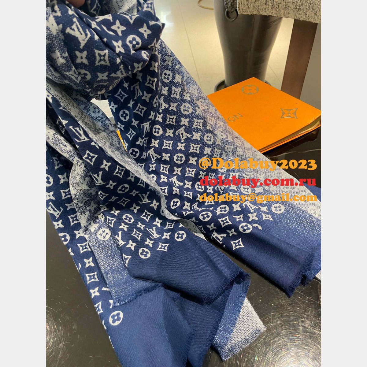 Luxury Best LV cashmere scarf