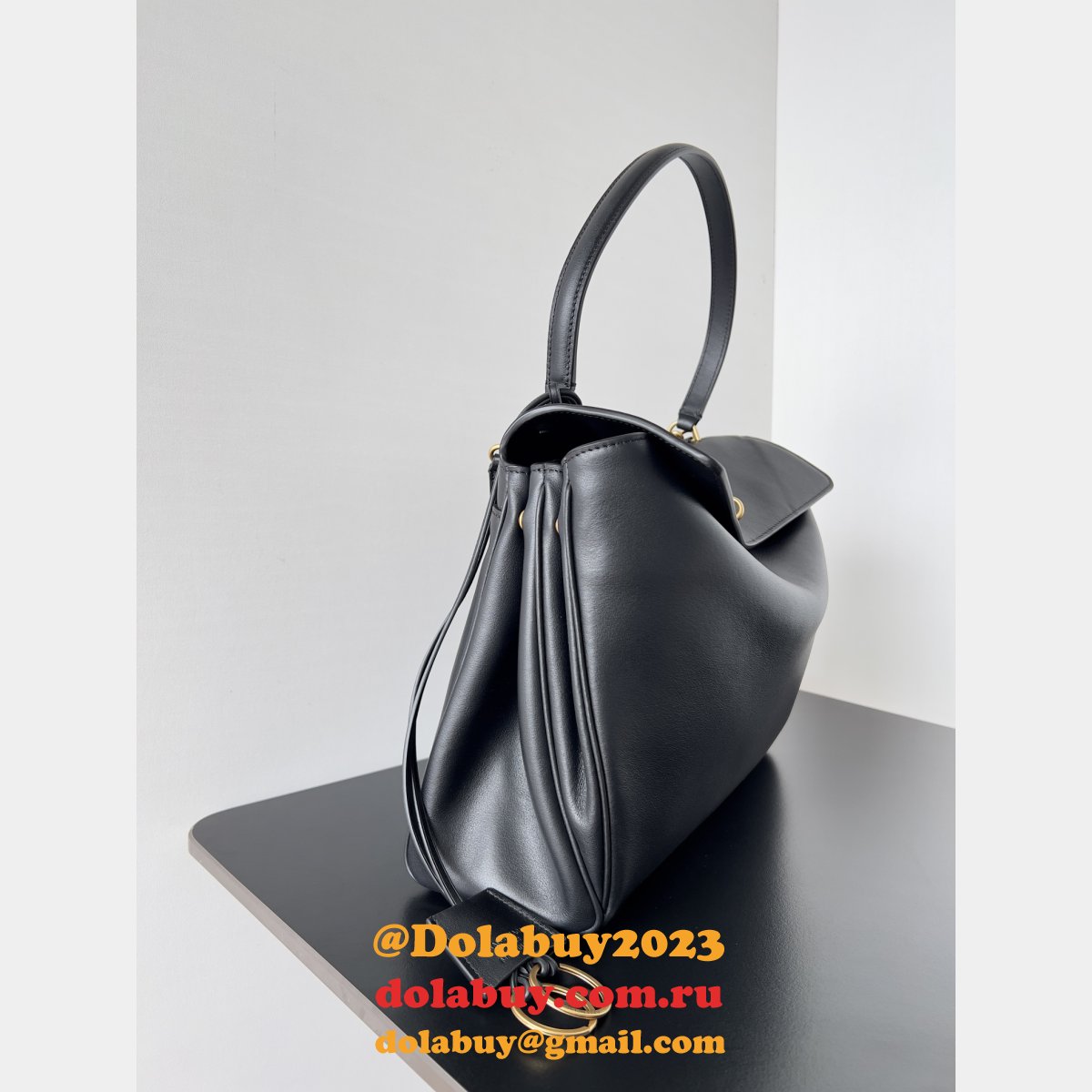 Balenciaga 789779 Black Rodeo Hand Shoulder Replica Bag