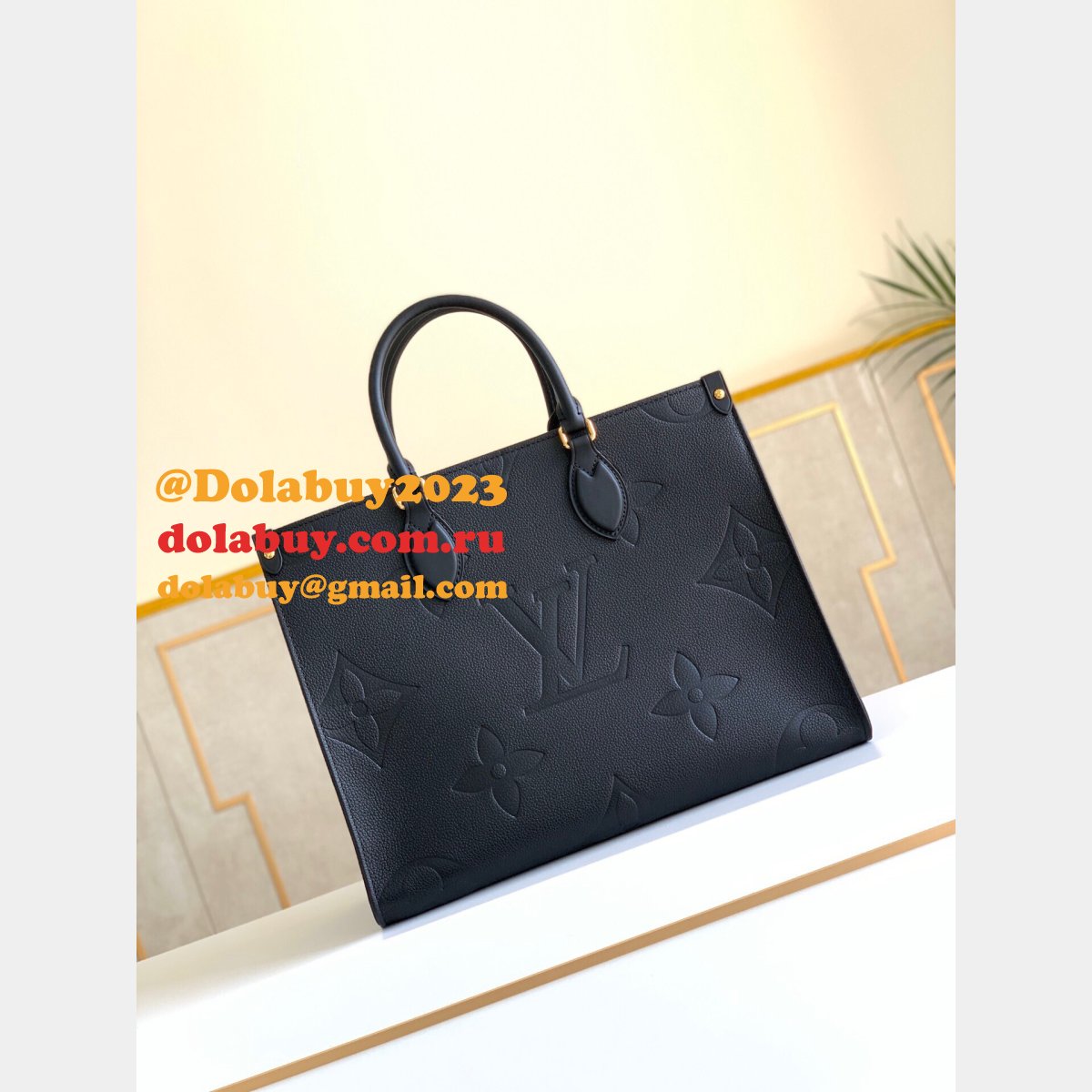 Louis Vuitton M45595 Onthego MM Monogram Empreinte Replicas Bag