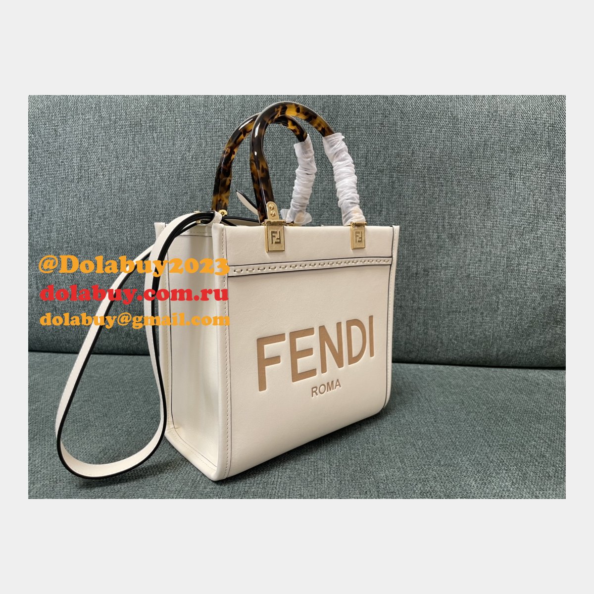 Replica Top Quality FENDI TOTE Sunshine mini handbag