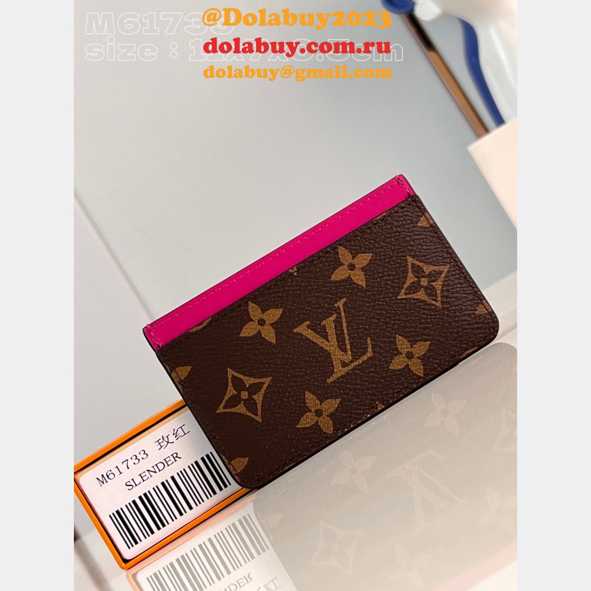 Card Holder M61733 1:1 Mirror Louis Vuitton Copy Bag