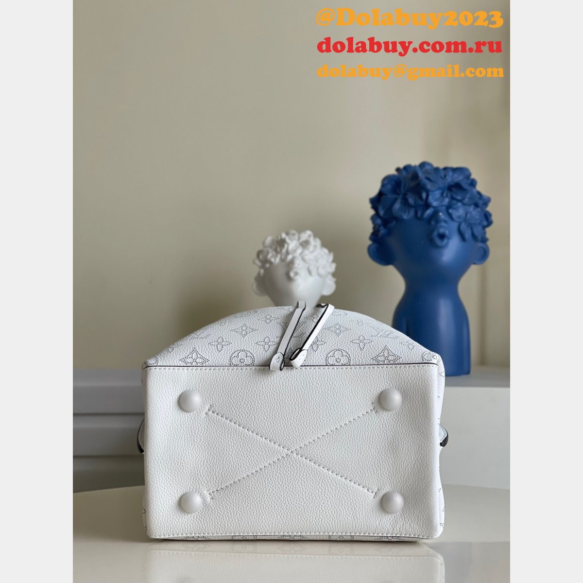 High Quality LV Designer Replica M58483 Wholesale Muria Mahina Leather Bag