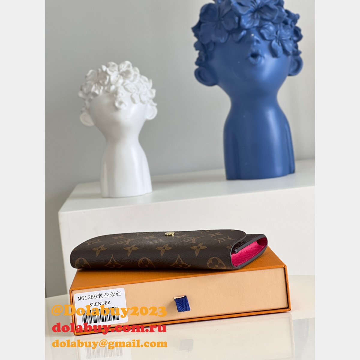 Top Quality Louis Vuitton Knockoff Monogram N61289 Wallets