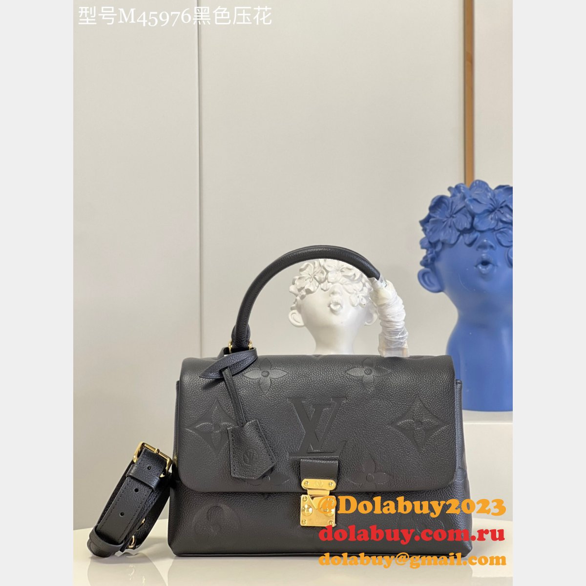 Louis Vuittons Best Quality Replica Madeleine M45976 Monogram Empreinte Leather