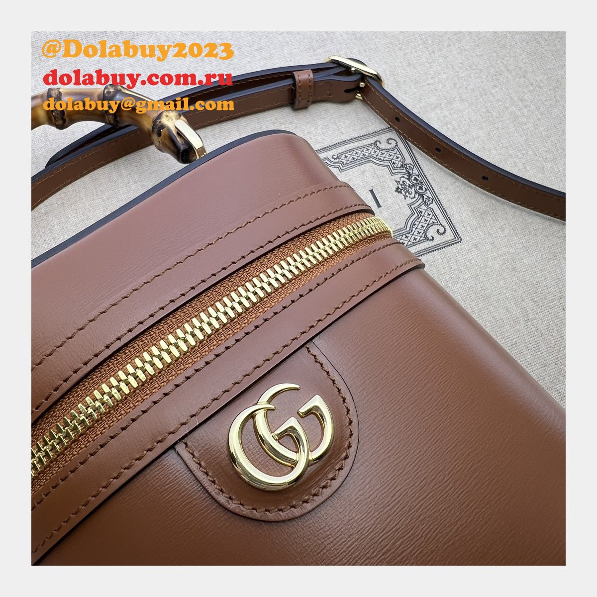 Duplicate Bamboo Shoulder 760200 Designer Gucci Fashion Bag