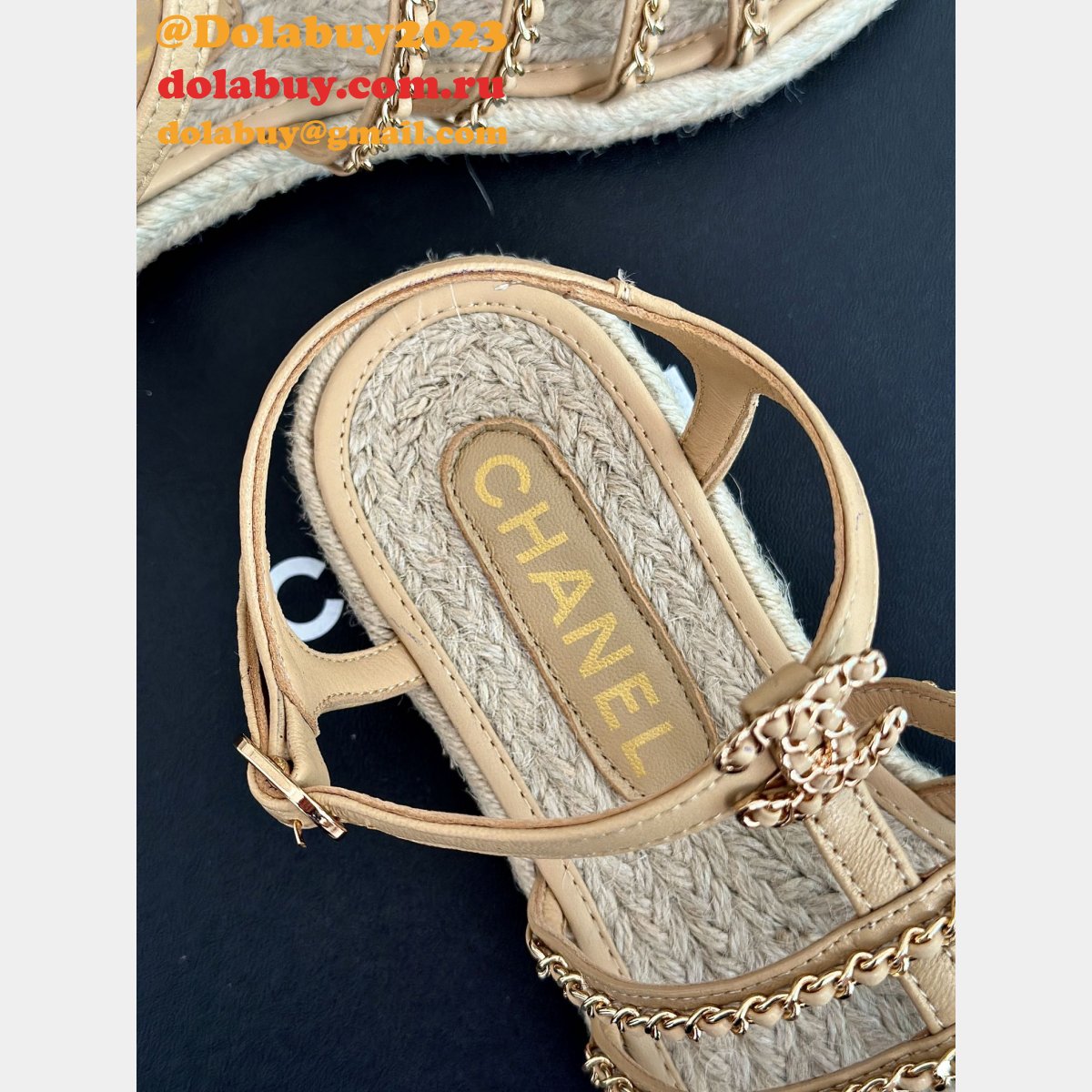 Top Quality CC Fashion Luxury Sandal