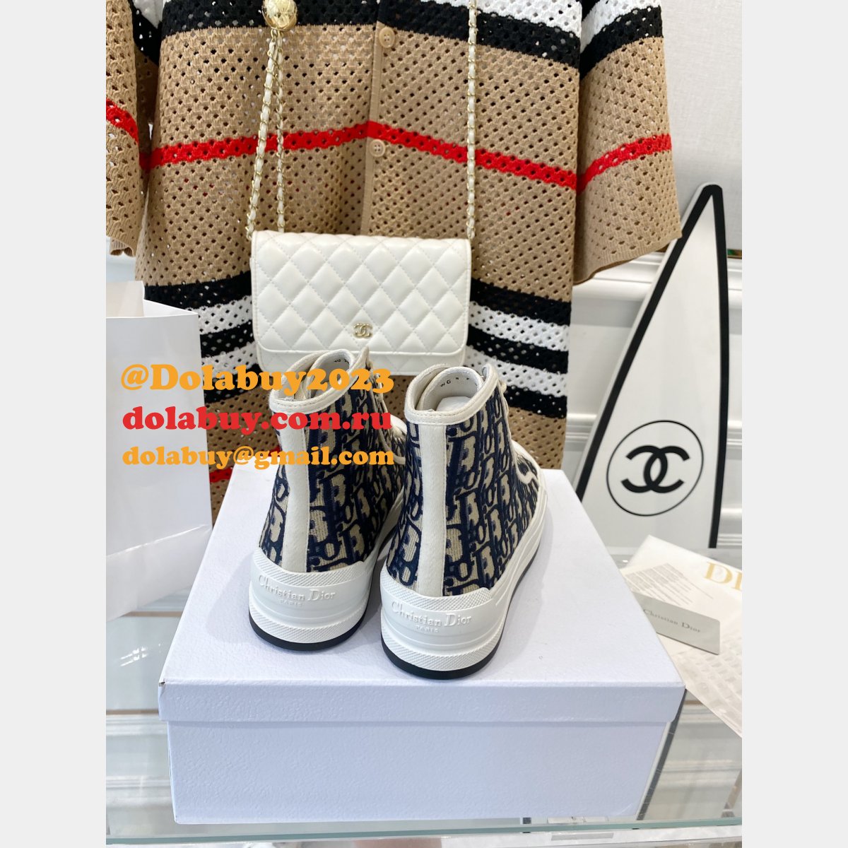 Best DIOR Platform Espadrilles Casual Cheap Perfect Sneakers