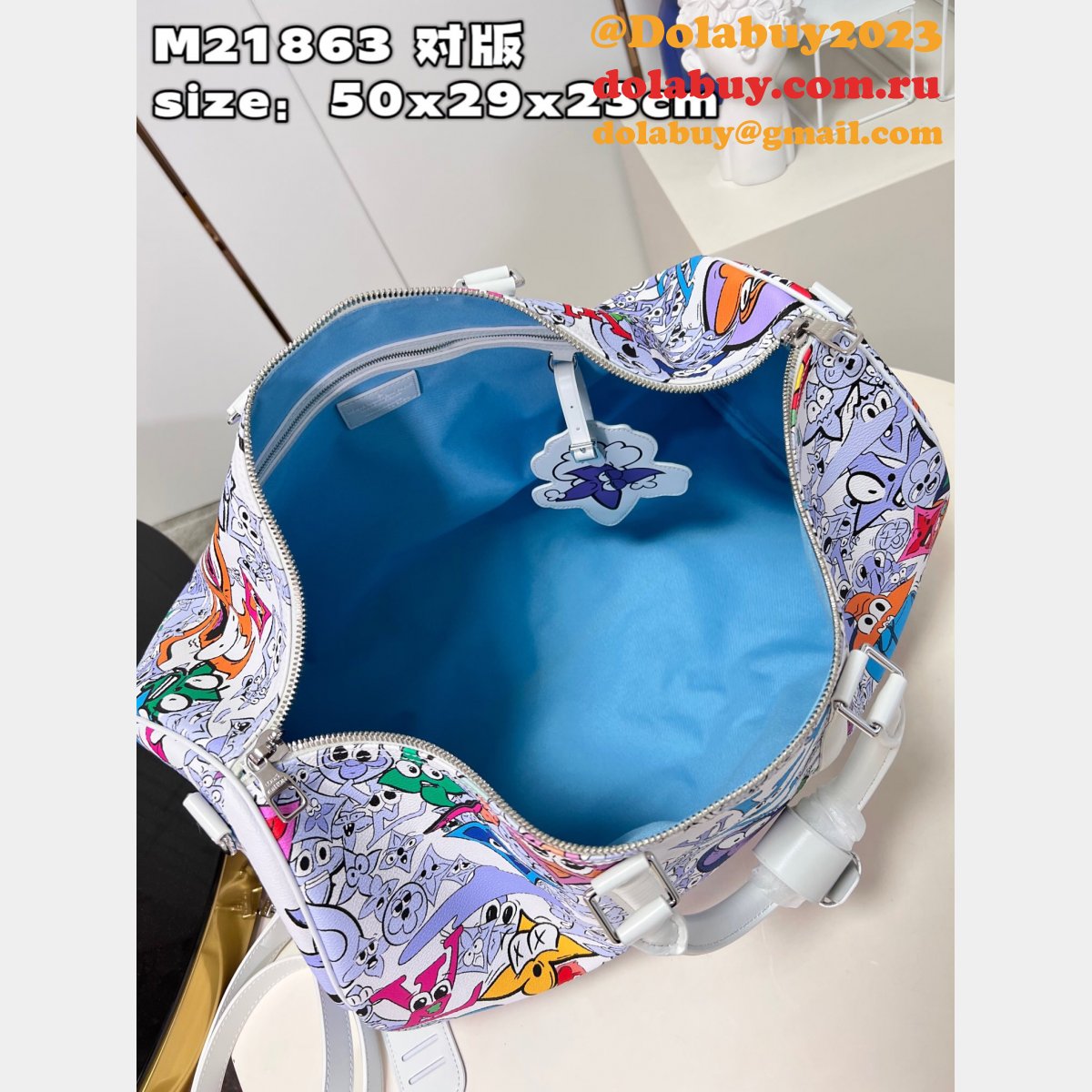 Wholesale Louis Vuitton Travel Keepall Bandoulière 50 Monogram