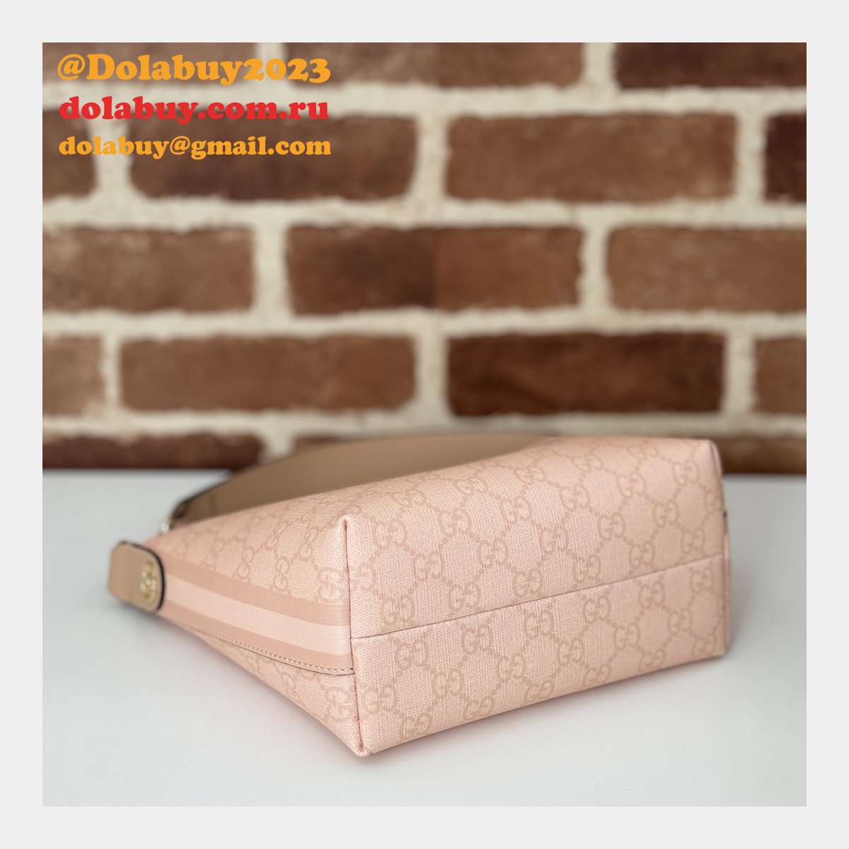 Gucci High Quality 795170 Ophidia GG Super Mini Shoulder Bag