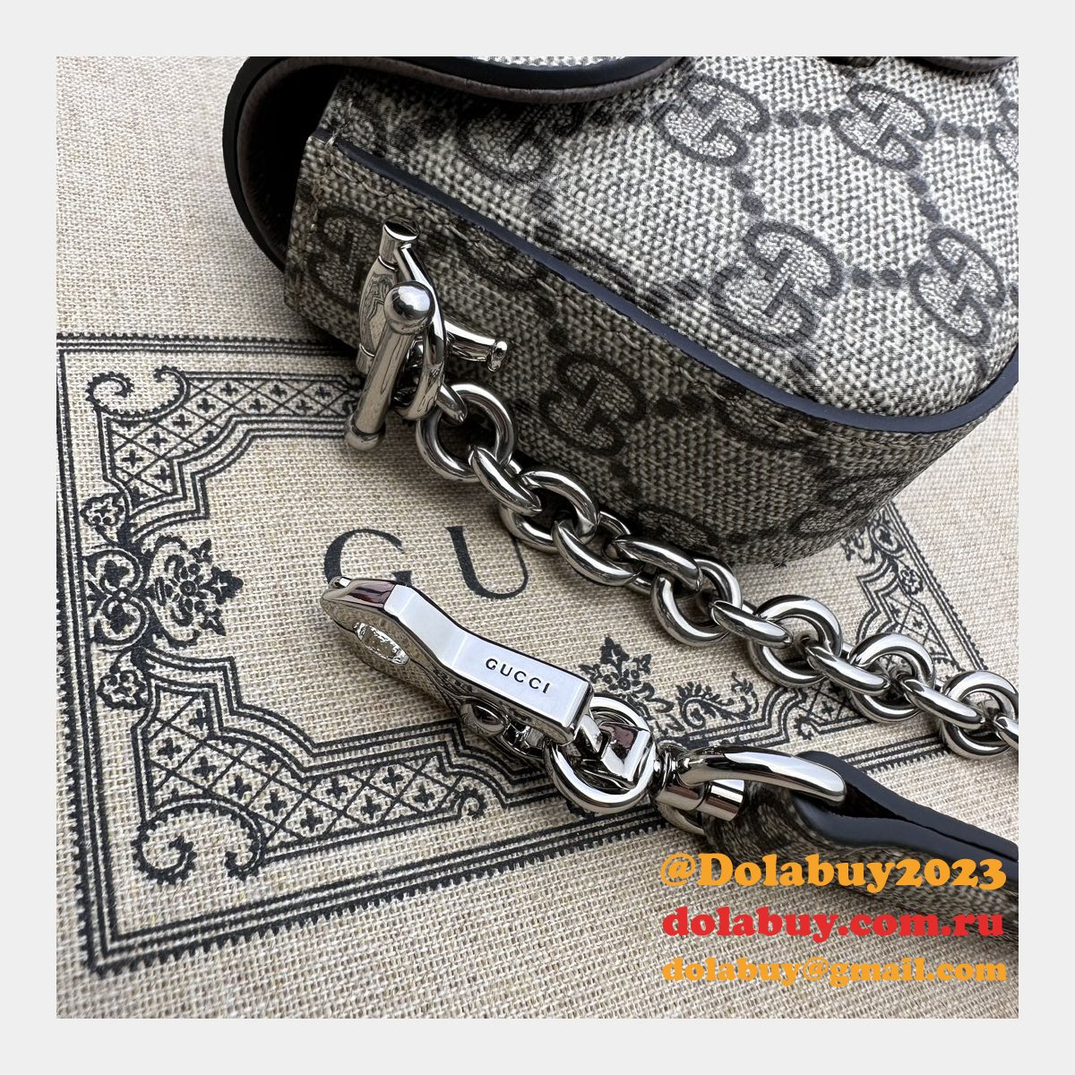 Duplicate Gucci Horsebit 774209 Knockoff 1955 Shoulder Designer Bag